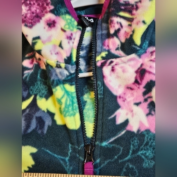 Fila Pullover Hooded Fleece Sz S - Picture 6 of 11